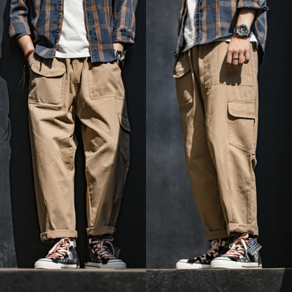 夏季新款男鞋復古高幫帆布鞋潮流印花休閒鞋子腰果花板鞋-Retro's Wear