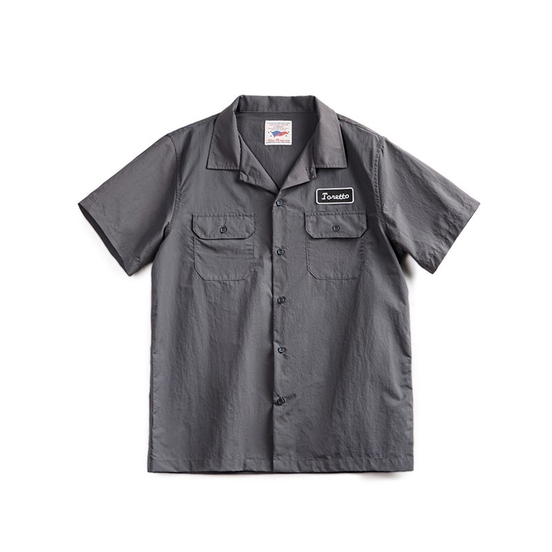 速度與激情10同款Toretto襯衫美式薄款硬漢短袖襯衣男夏-Retro's Wear