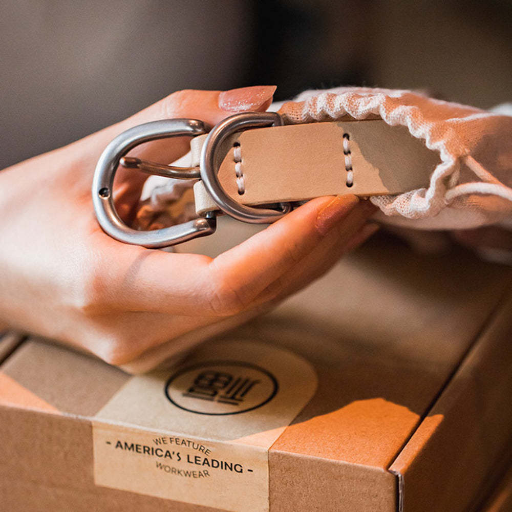 植鞣頭層真牛皮小皮帶牛仔褲簡約雙環裝潢細黑色腰帶-Retro's Wear