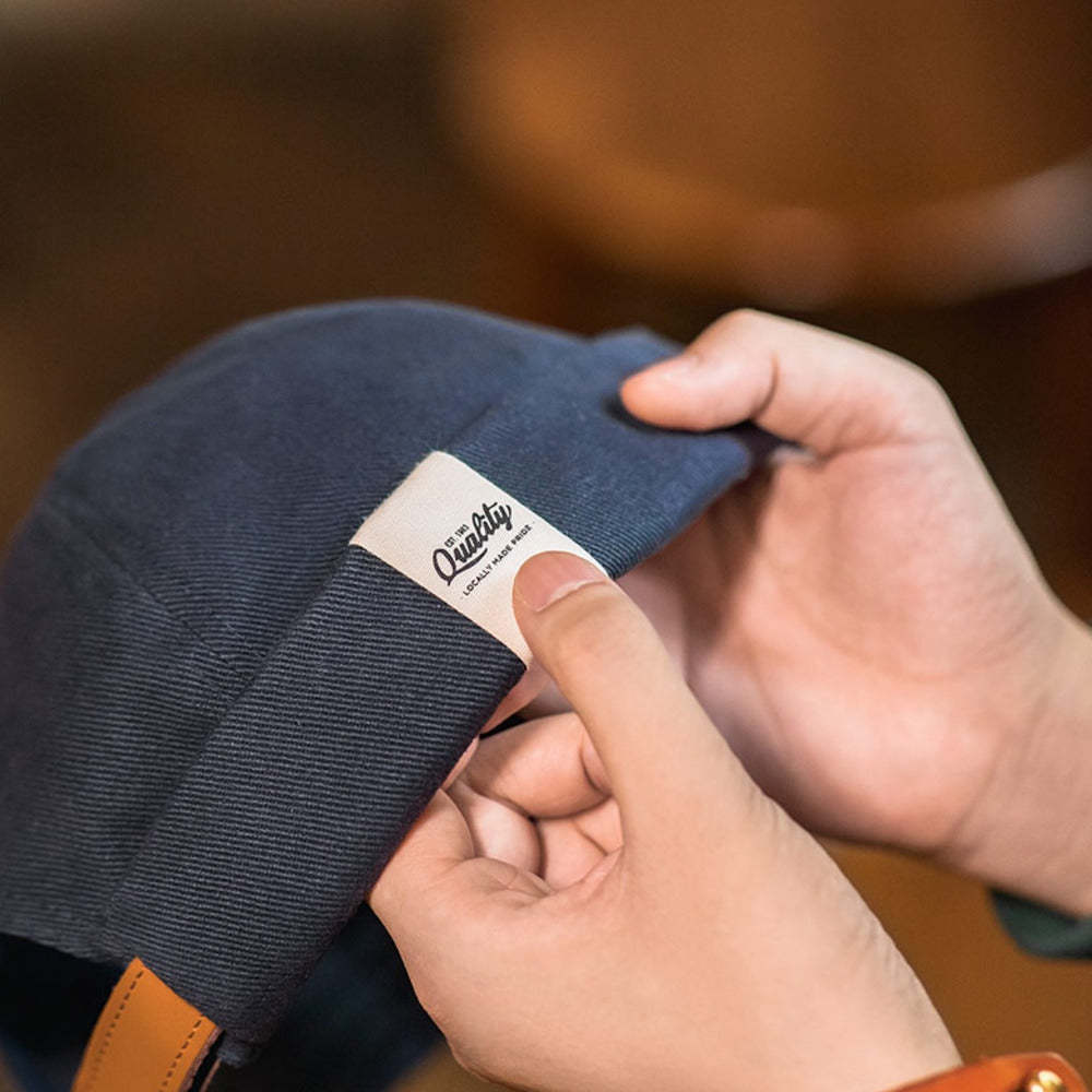 美式無簷地主瓜皮帽雅痞無沿西瓜圓帽純棉男女嘻哈帽-Retro's Wear