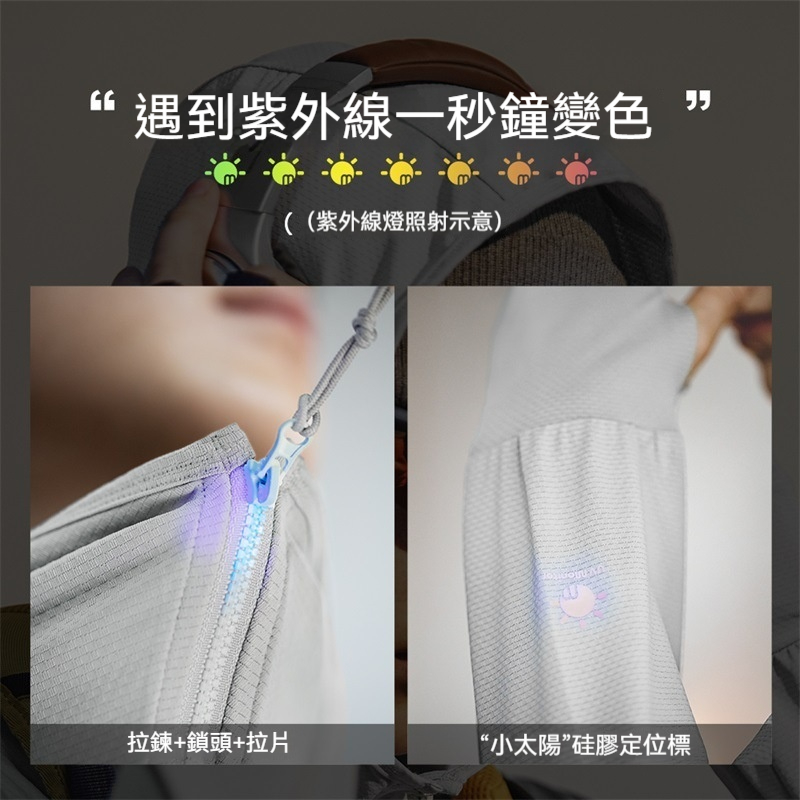 UPF50 輕薄款透氣防曬衣運動戶外防紫外線釣魚防曬服男夏-Retro's Wear