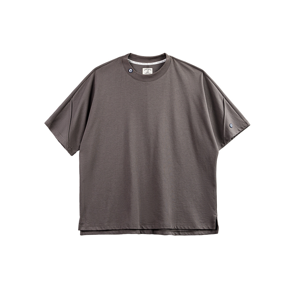 美式休閒3A抗菌速乾短袖T恤運動透氣廓形反戰打底衫男夏-Retro's Wear