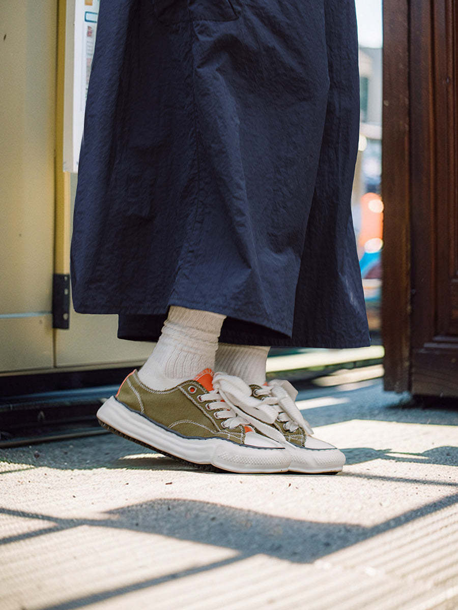 地心引力Gravity秋季帆布鞋潮流百搭溶解鞋休閒小眾板鞋-Retro's Wear