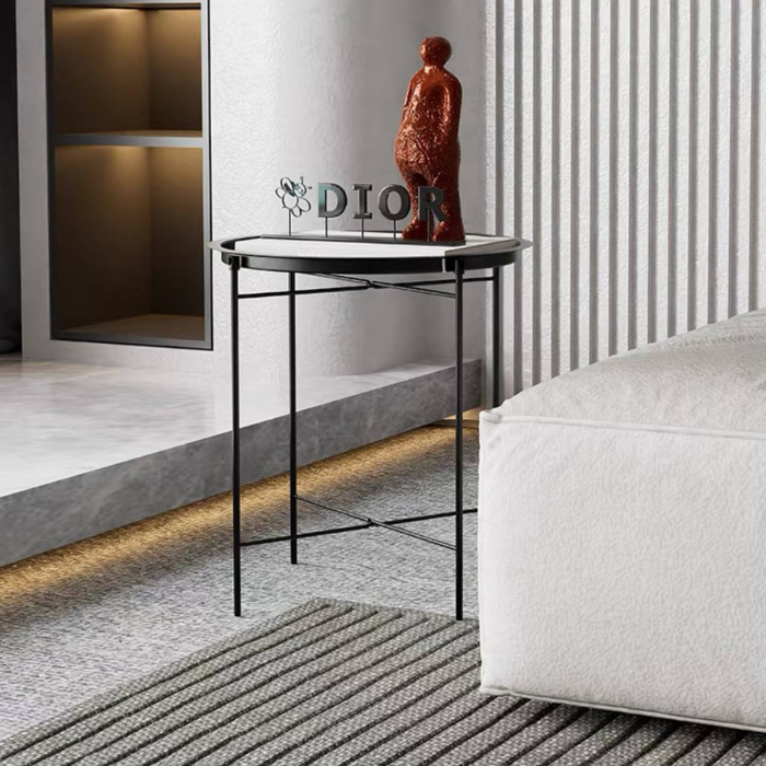 Contemporary Metal Accent Coffee Table