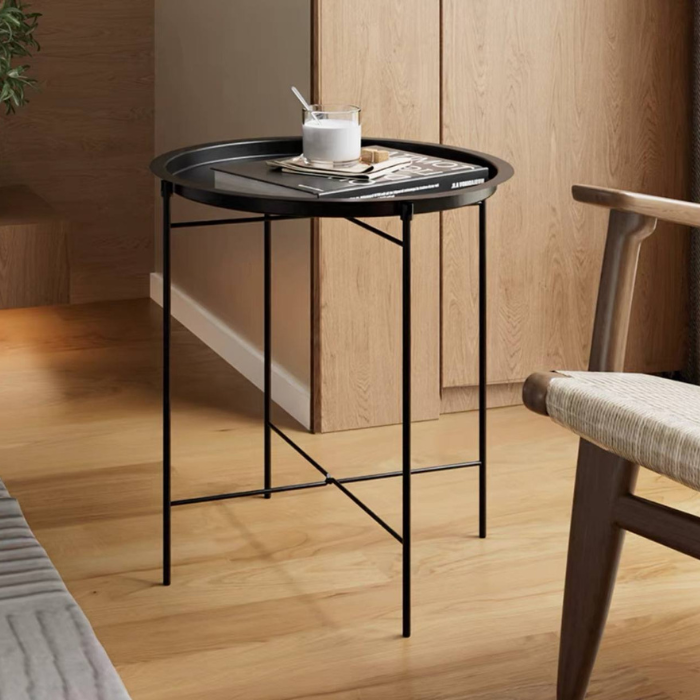 Contemporary Metal Accent Coffee Table