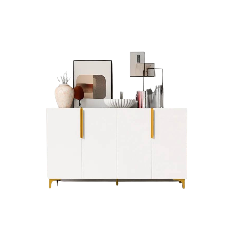 Minimalist Modern Sideboard Storage Cabinet with Shelves