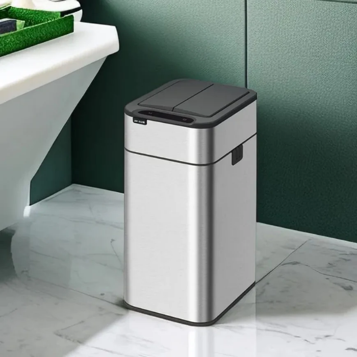 ADEN 30-50L Huge Automatic Smart Stainless Steel Sensor Dustbin / Wastebin / Trash Can Kitchen Bin