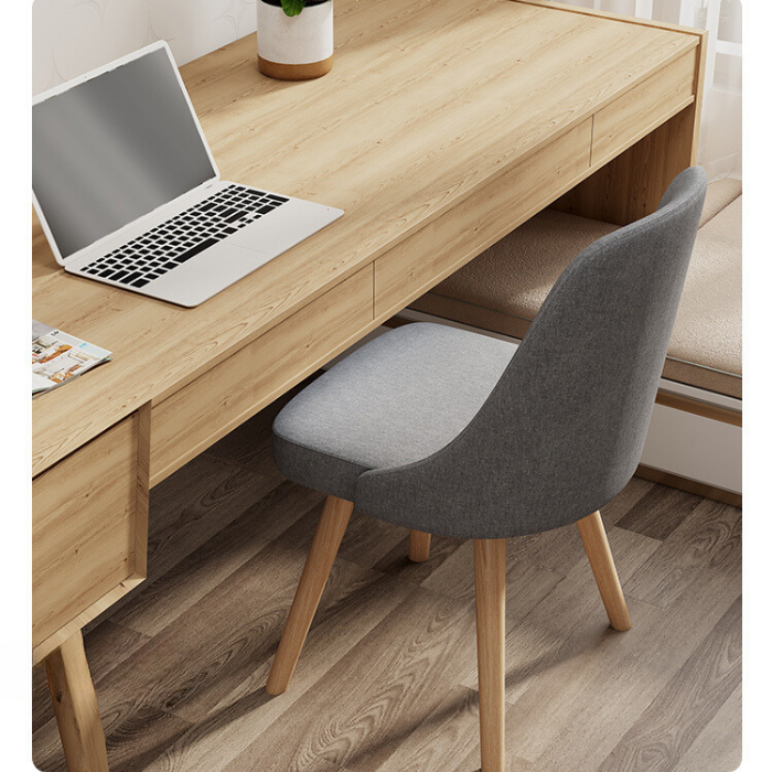 Elodie 360 Swivel Rotating Modern Minimalist Backrest Chair, dining table chair