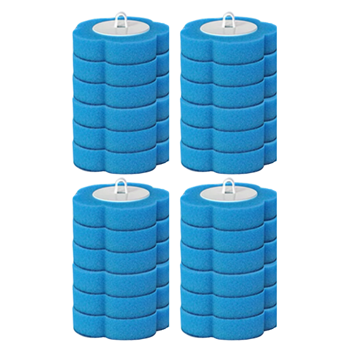 Disposable Scented Fragrance Toilet Brush, Toilet Bowl Cleaner Set with Storage Caddy with Refill Heads for Bathroom Cleaning