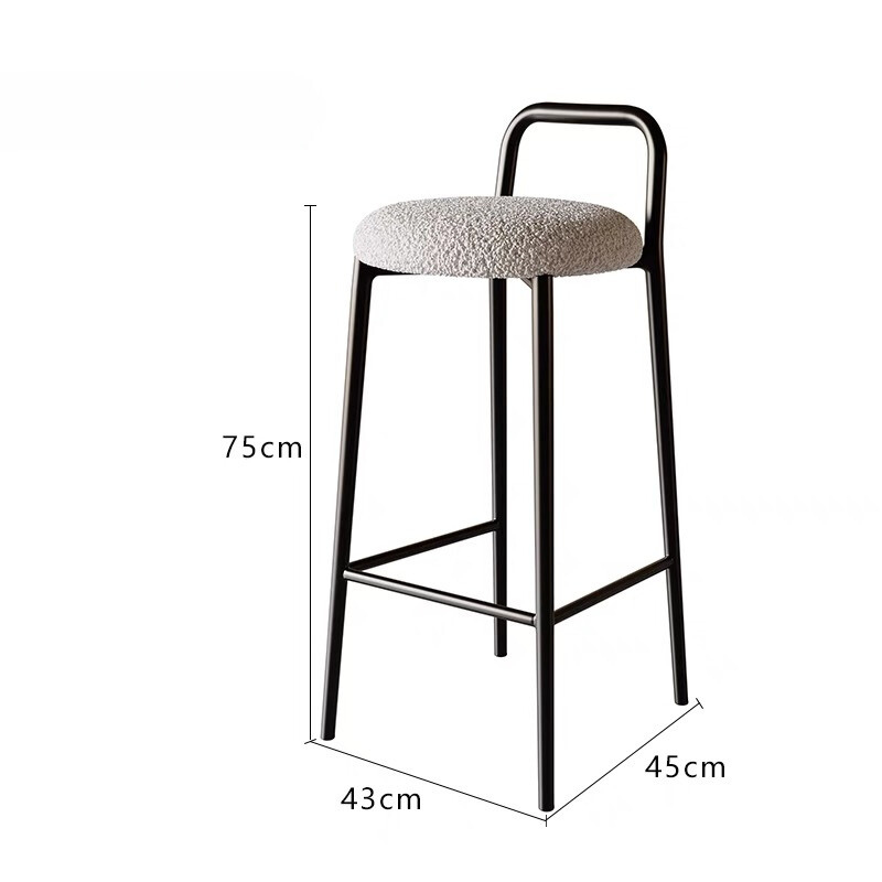 Fromme stackable bar stool high chair