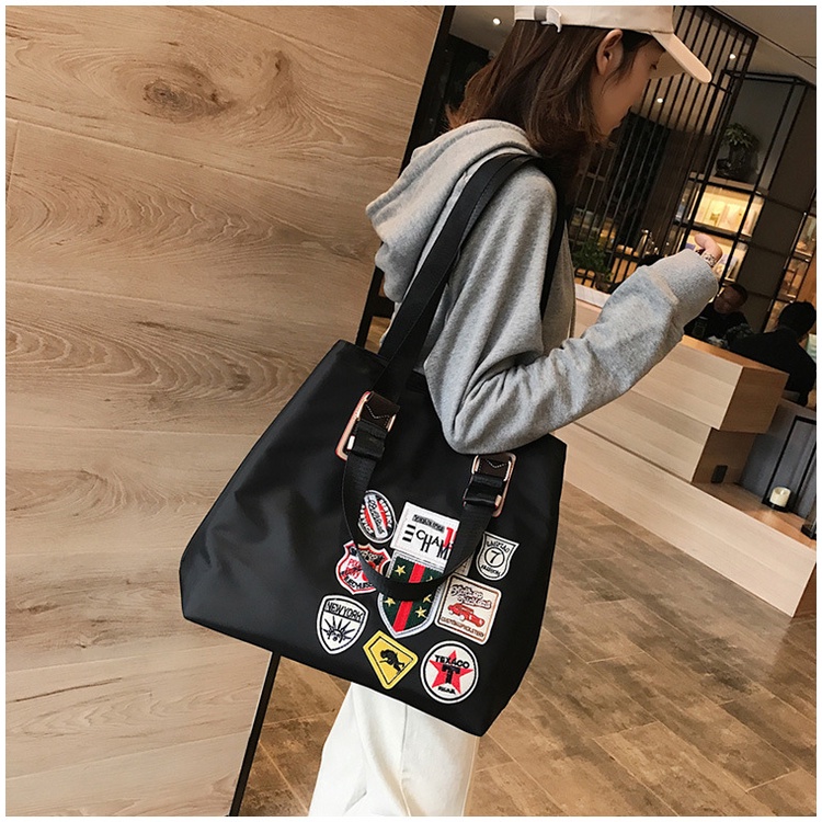 Unisex Sports Tote – Korean Style, Large Capacity