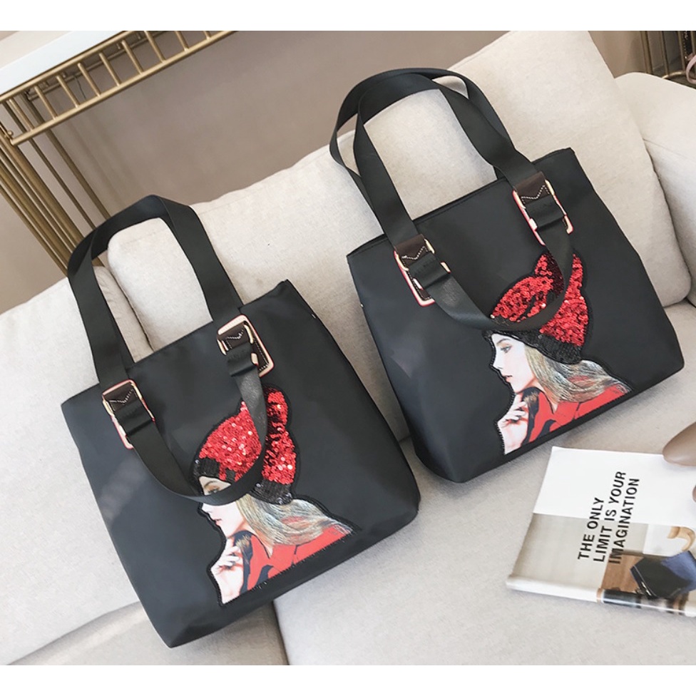 Unisex Sports Tote – Korean Style, Large Capacity