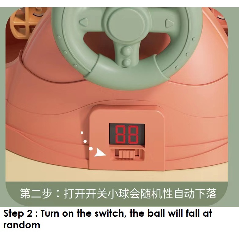 Musical Ferris Wheel Toy – LCD Score Puzzle Game (4–6Y)