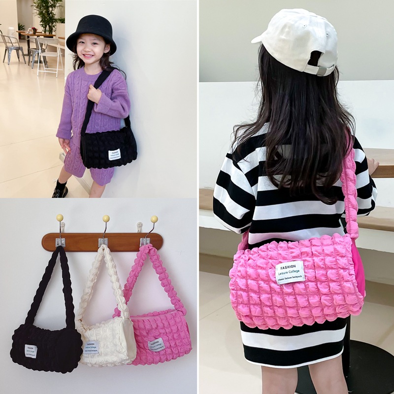 Korean Style Cloud Crossbody Bag