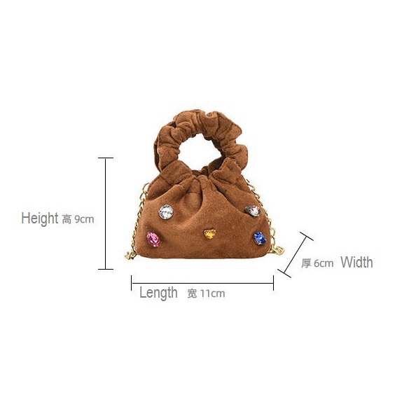 Little Girl’s Glitter Buckle Bag – Autumn/Winter Style