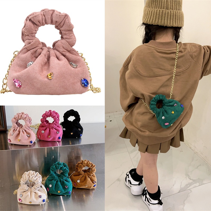 Little Girl’s Glitter Buckle Bag – Autumn/Winter Style