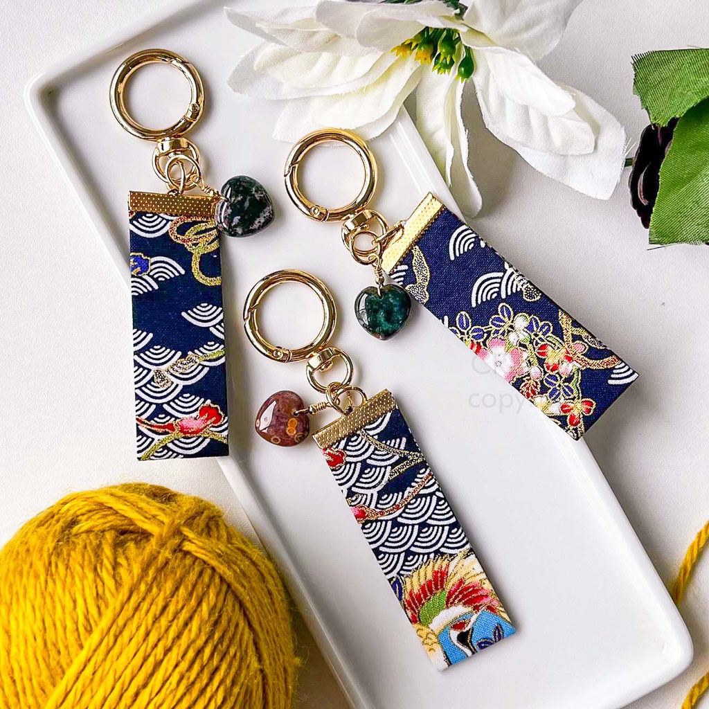 <<SG Seller>> CRZtales Ocean Jasper Heart CRZFabChain #CRZFabChains