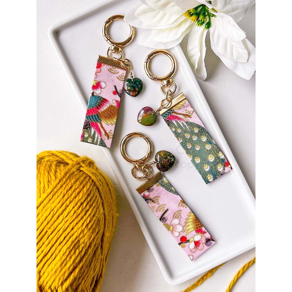 <<SG Seller>> CRZtales Ocean Jasper Heart CRZFabChain #CRZFabChains