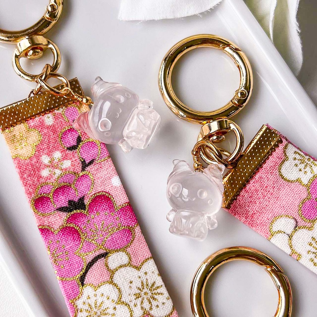 <<SG Seller>> CRZtales Rose Quartz Maleficent Cat CRZFabChain #CRZFabChain