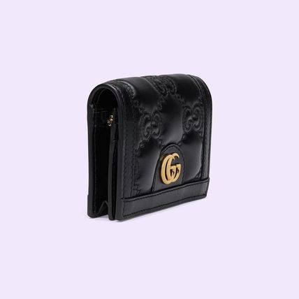 【GUCCI】グッチGGマトラッセ カードケース ウォレット【財布】