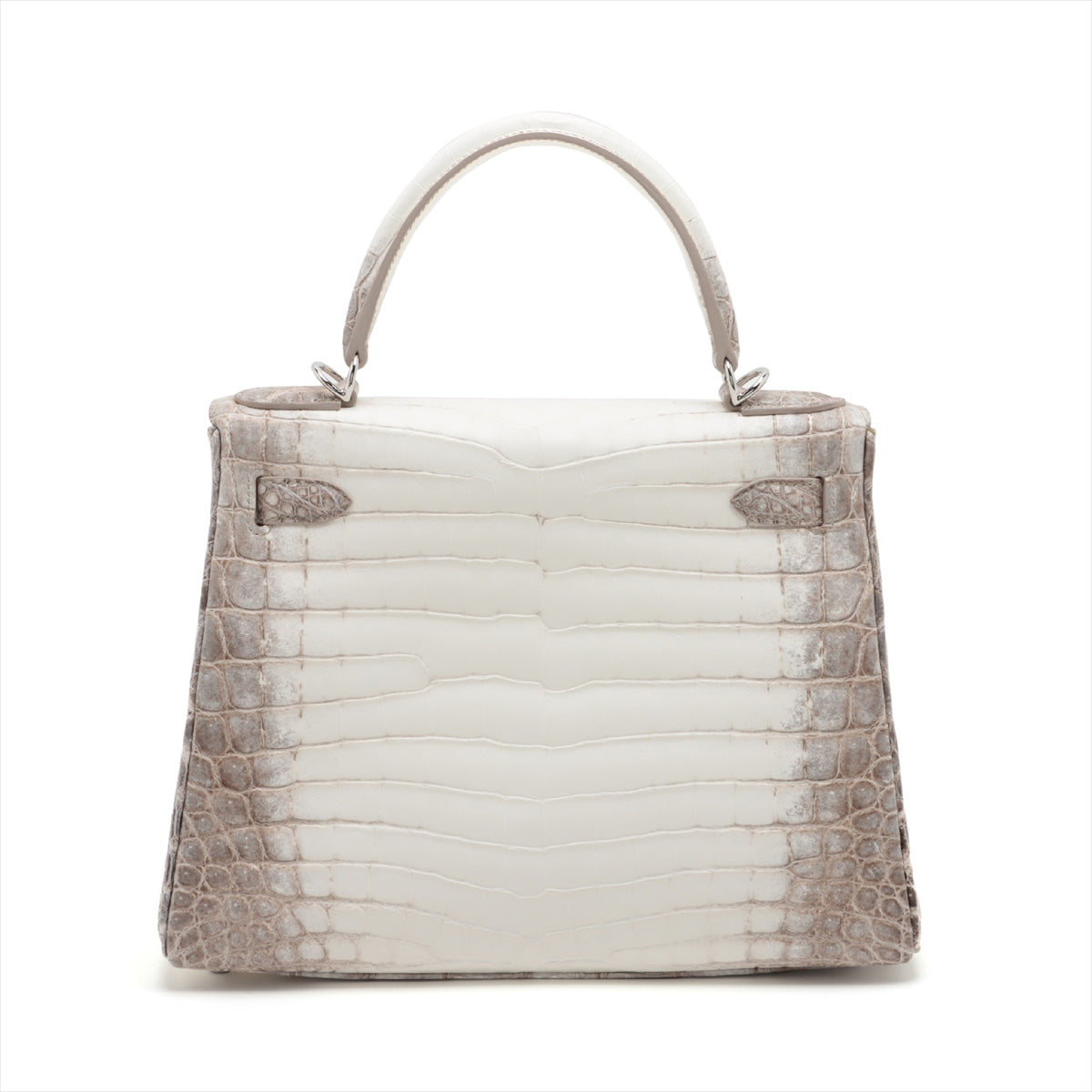 哈【HERMES   公式旗艦店】ハンドバッグエルメス ケリー25ニロティカスマット ヒマラヤ シルバー金具