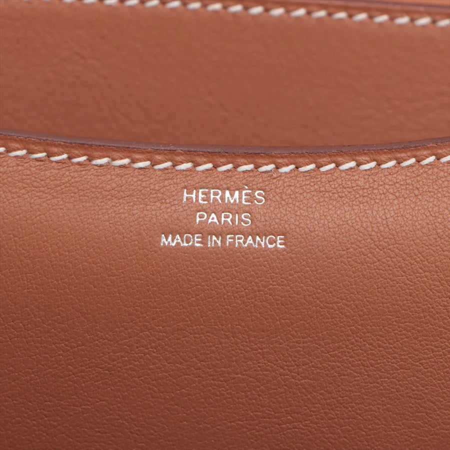 哈【HERMES  公式旗艦店】斜めがけバッグエルメス コンスタンス3 ミニ18 ミロワール ヴォースイフト ゴールド ゴールド金具