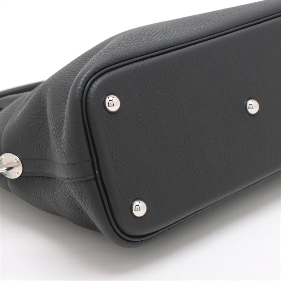 哈【HERMES   公式旗艦店】ハンドバッグエルメス ボリード31 トリヨンクレマンス ブラック シルバー金具