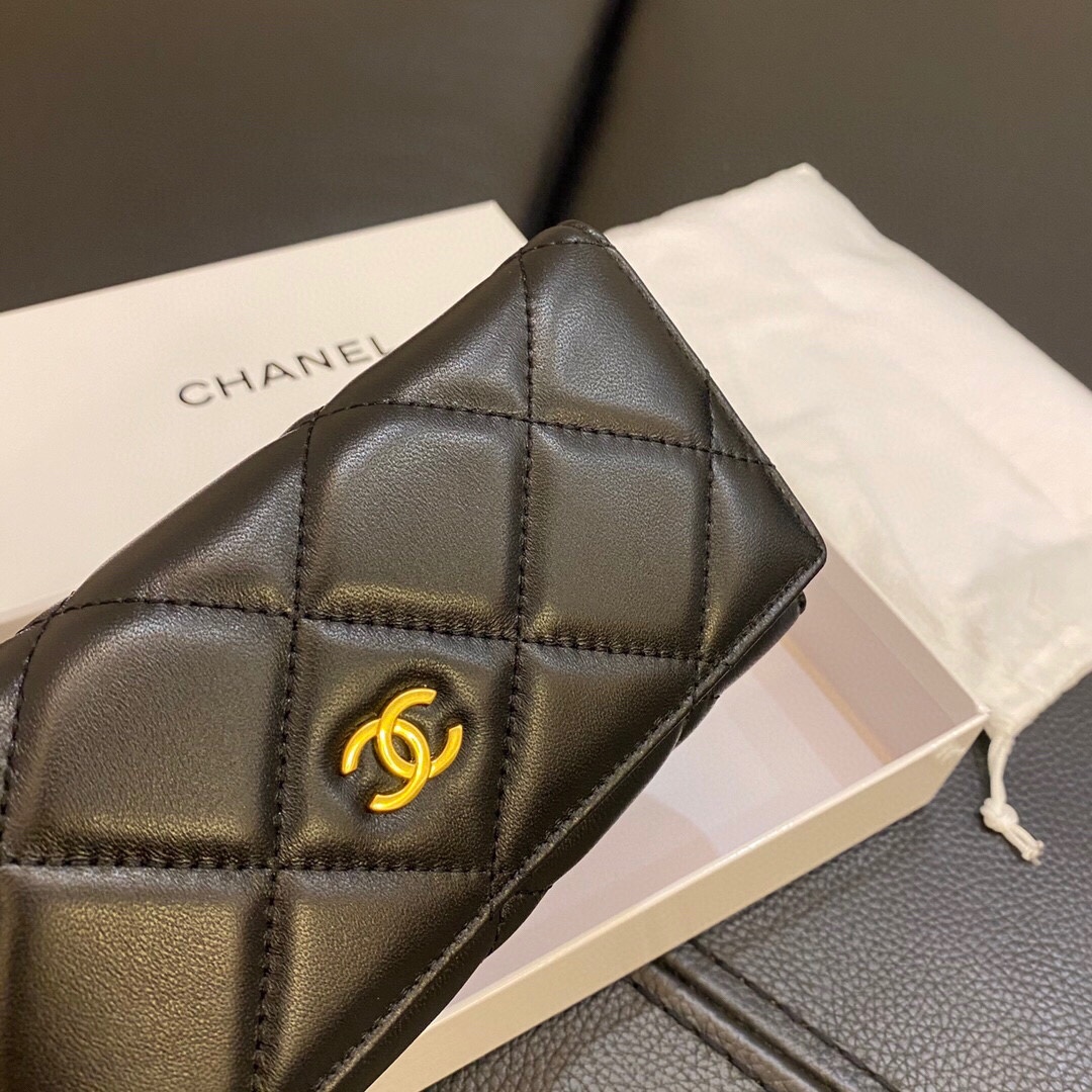 【CHANEL】 シャネル【長財布】ロングフラップウォレット
