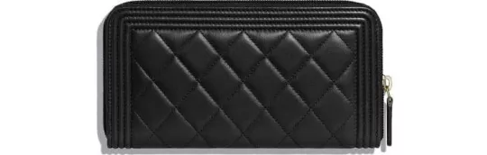 CHANEL【シャネル】BOY ロングジップ財布