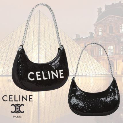 新作国内入手困難★【CELINE】セリーヌ スパンコール ショルダーバッグ