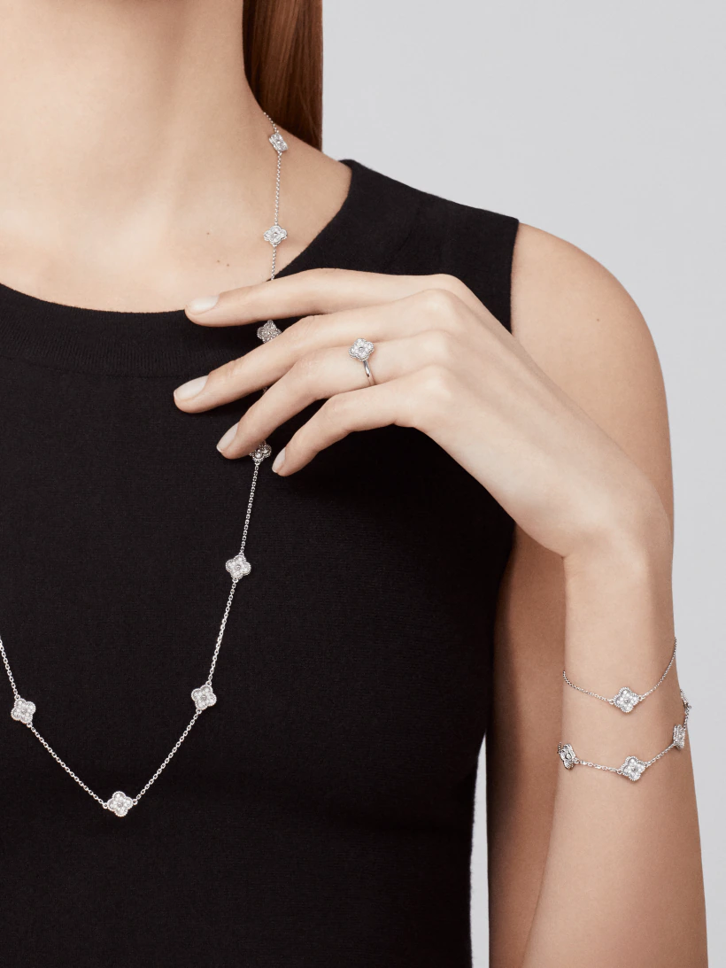 スウィート アルハンブラ ブレスレット、6モチーフ-ブランドオンライン ブティック買取