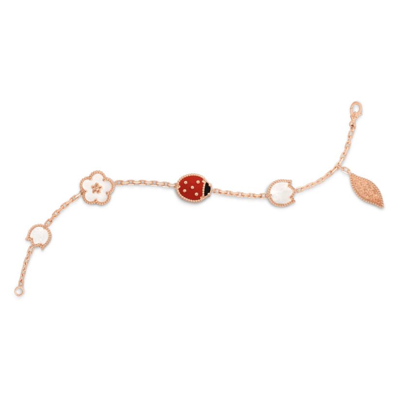 ラッキー スプリング ブレスレット、5 モチーフ-ブランドオンライン ブティック買取