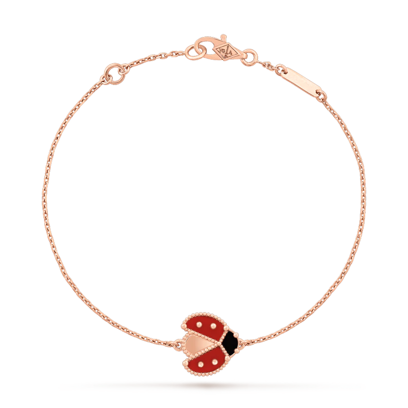 ラッキー スプリング ブレスレット、オープンウィング レディバグ-ブランドオンライン ブティック買取