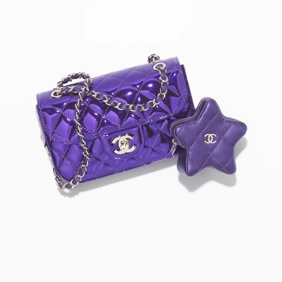 2024 Cruise CHANEL ミニフラップバッグ＆スターコインケース付