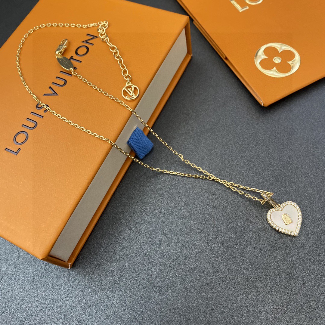 【LOUIS VUITTON】ネックレス、新しいネックレス万能シンプルファッションオーナメント