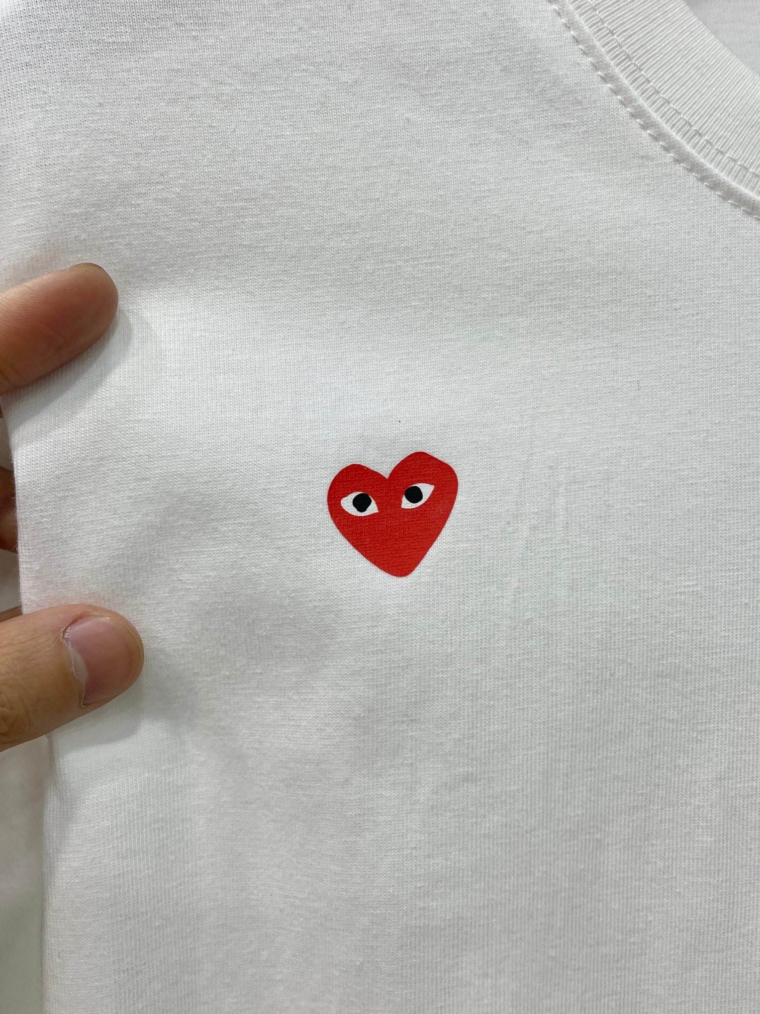 【COMME DES GARCONS PLAY 公式旗艦店】 コム デ ギャルソン プレイ   Tシャツご好評に付き再入荷！