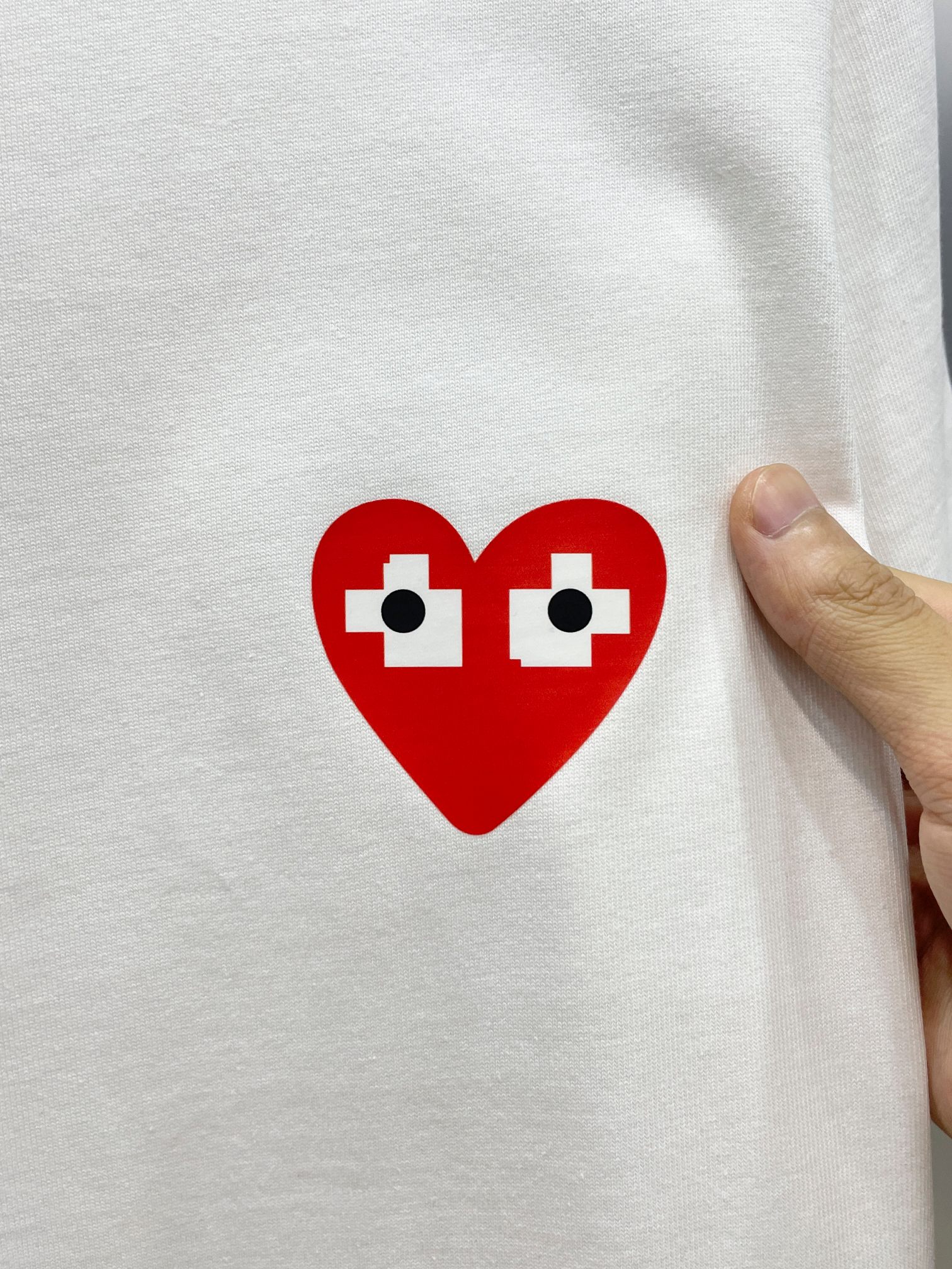 【COMME DES GARCONS PLAY 公式旗艦店】 コム デ ギャルソン プレイ   Tシャツご好評に付き再入荷 24628