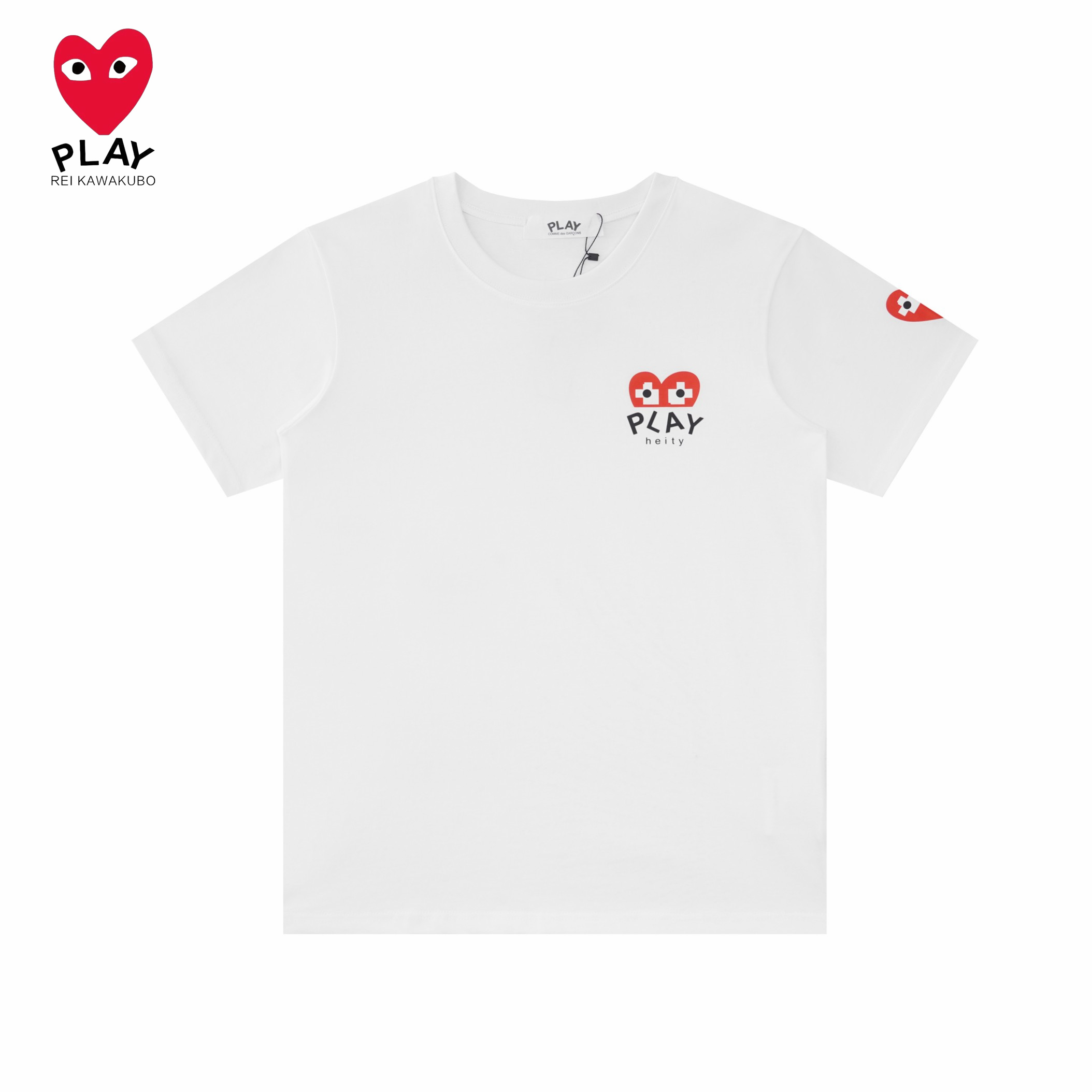 【COMME DES GARCONS PLAY 公式旗艦店】 コム デ ギャルソン プレイ   Tシャツご好評に付き再入荷 24628
