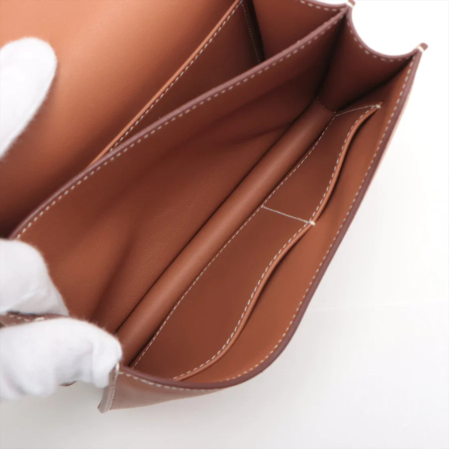 哈【HERMES  公式旗艦店】斜めがけバッグエルメス コンスタンス3 ミニ18 ミロワール ヴォースイフト ゴールド ゴールド金具