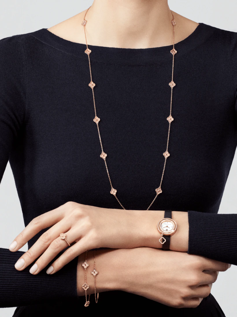 スウィート アルハンブラ ブレスレット、6モチーフ-ブランドオンライン ブティック買取