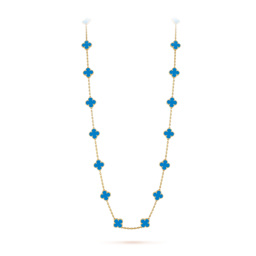 ヴィンテージ アルハンブラ ロングネックレス、20 モチーフ-ブランドオンライン ブティック買取
