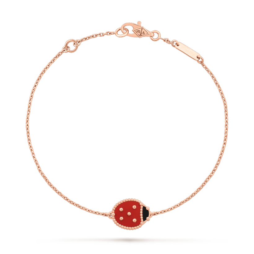 ラッキー スプリング ブレスレット、クローズドウィング レディバグ-ブランドオンライン ブティック買取