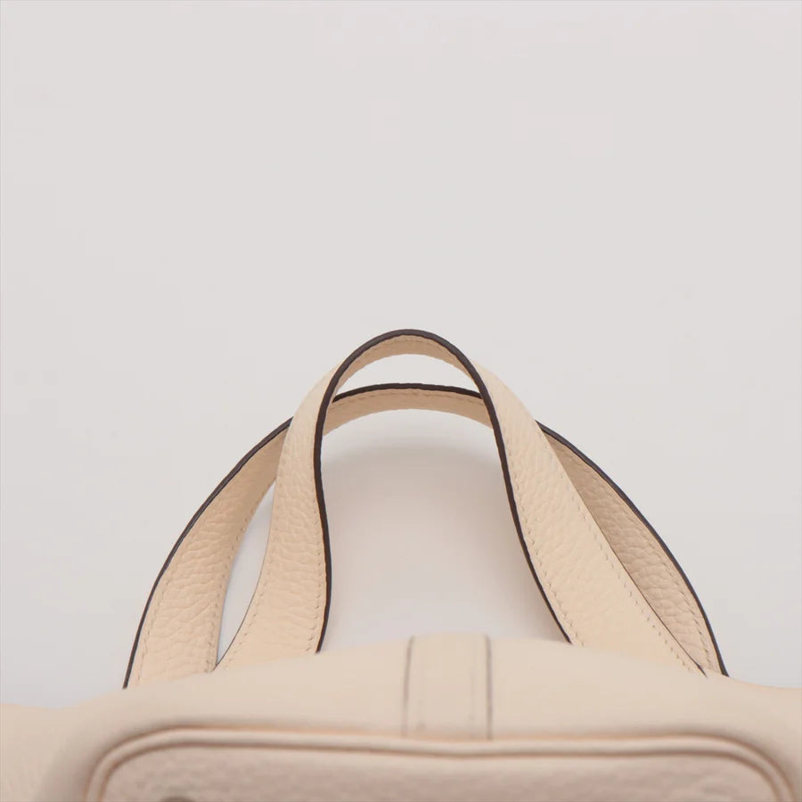 哈【HERMES   公式旗艦店】ハンドバッグエルメス ピコタンロックPM トリヨンクレマンス ナタ シルバー金具