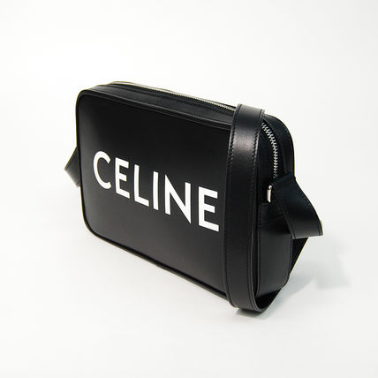 CELINE ミディアム メッセンジャーバッグ / CELINEプリント入り