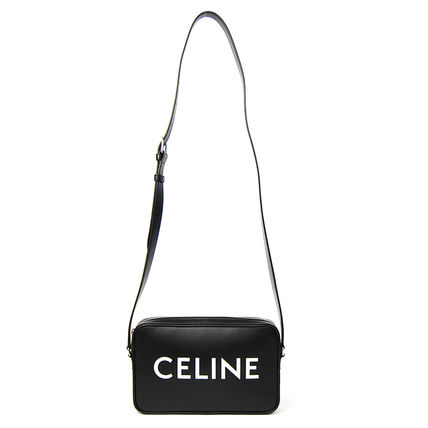 CELINE ミディアム メッセンジャーバッグ / CELINEプリント入り