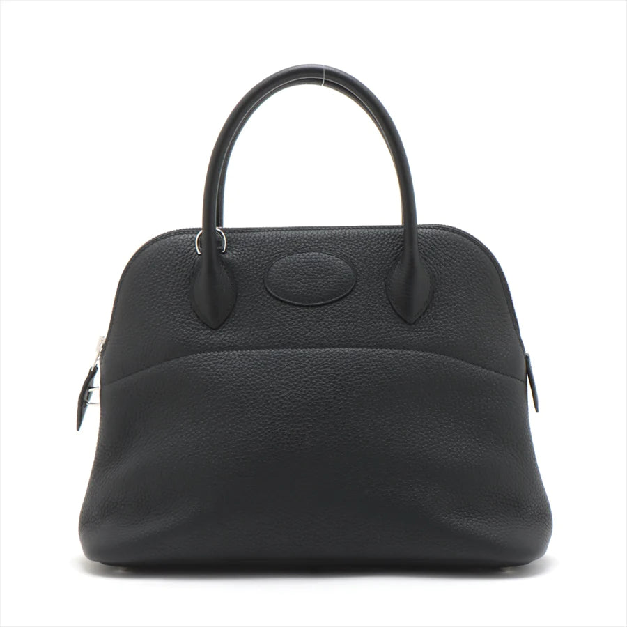 哈【HERMES   公式旗艦店】ハンドバッグエルメス ボリード31 トリヨンクレマンス ブラック シルバー金具