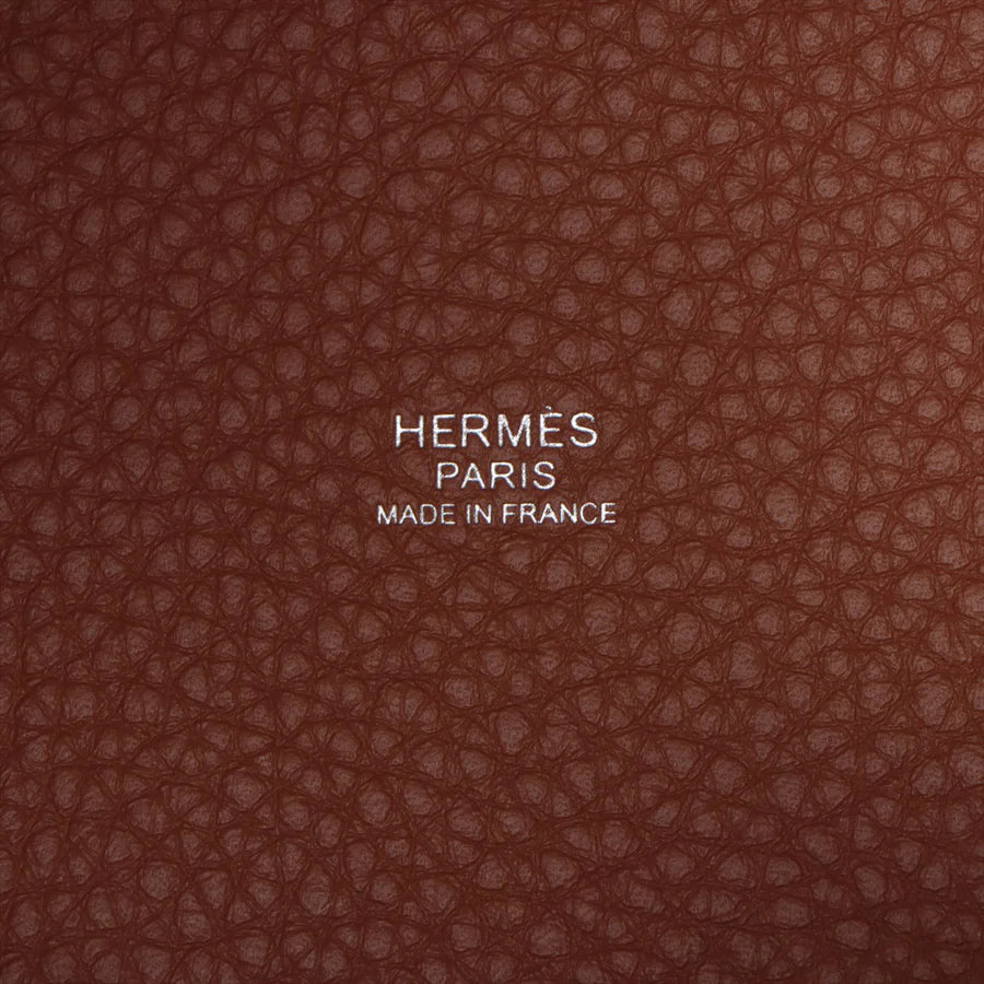 哈【HERMES   公式旗艦店】ハンドバッグエルメス ピコタンロックPM トリヨンクレマンス ゴールド シルバー金具