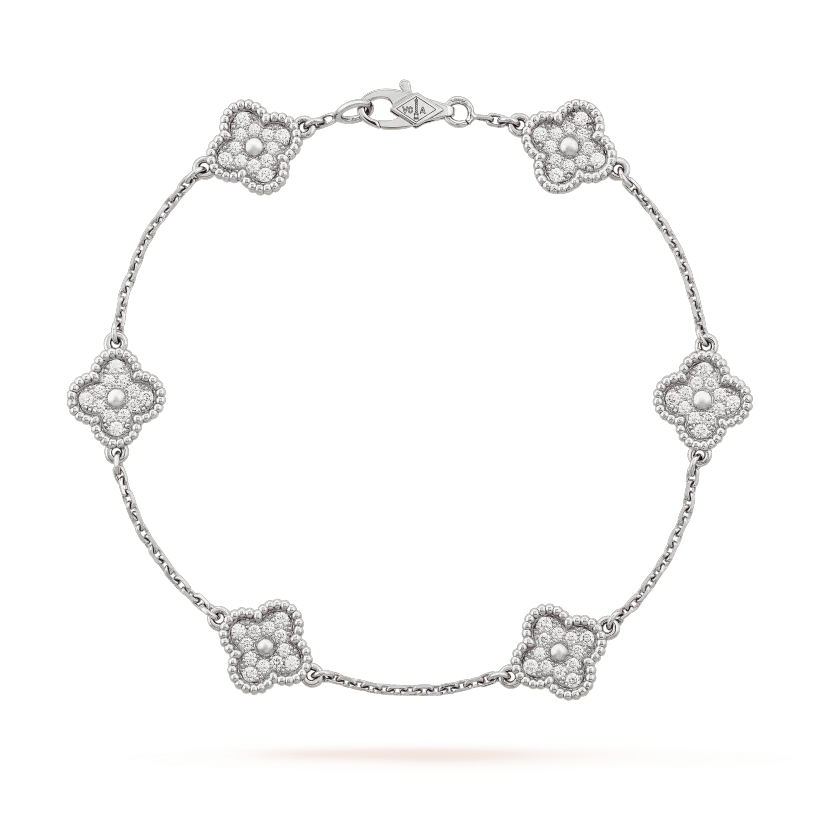 スウィート アルハンブラ ブレスレット、6モチーフ-ブランドオンライン ブティック買取