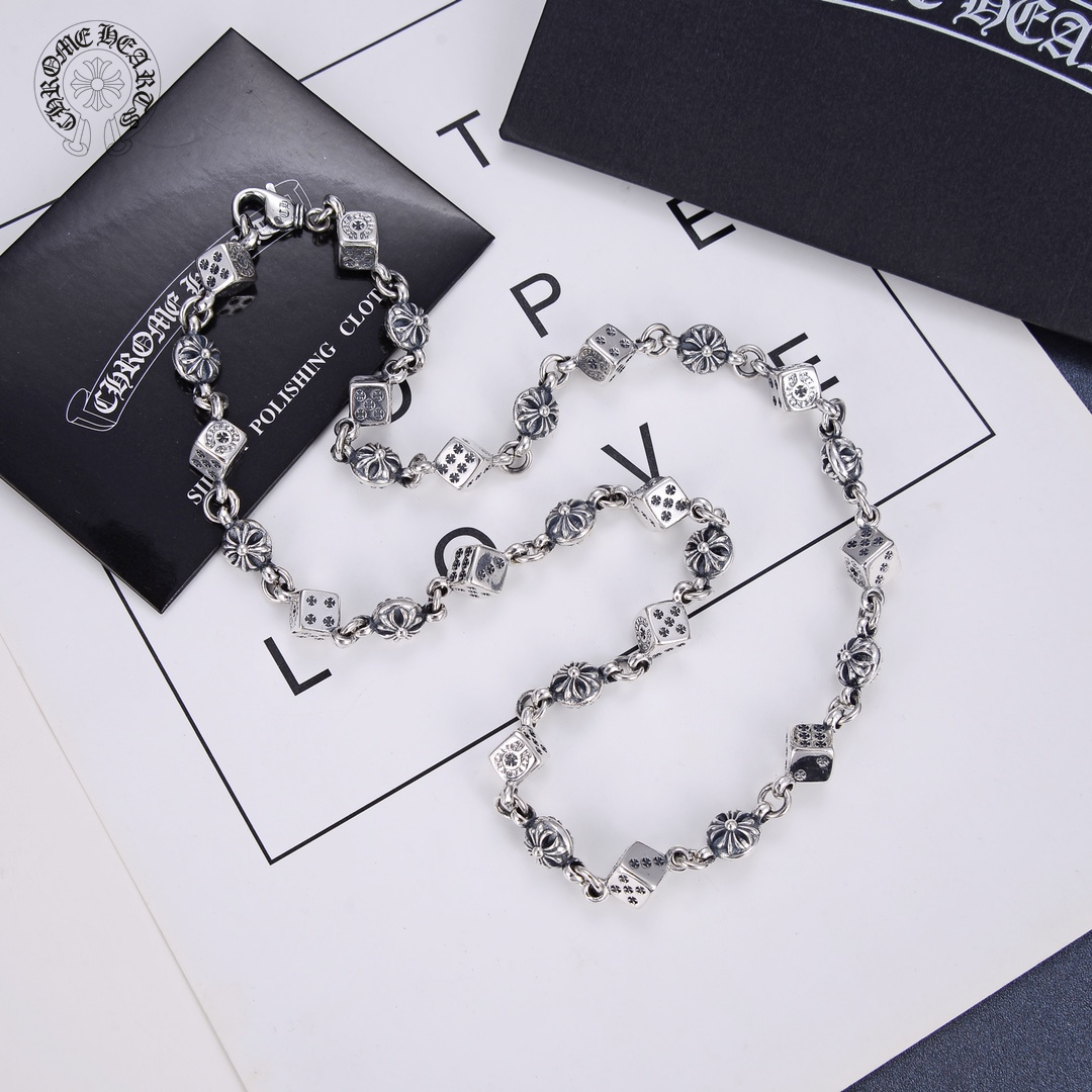 【CHROME HEARTS】ネックレス、新しいネックレス万能シンプルファッションオーナメント 24614