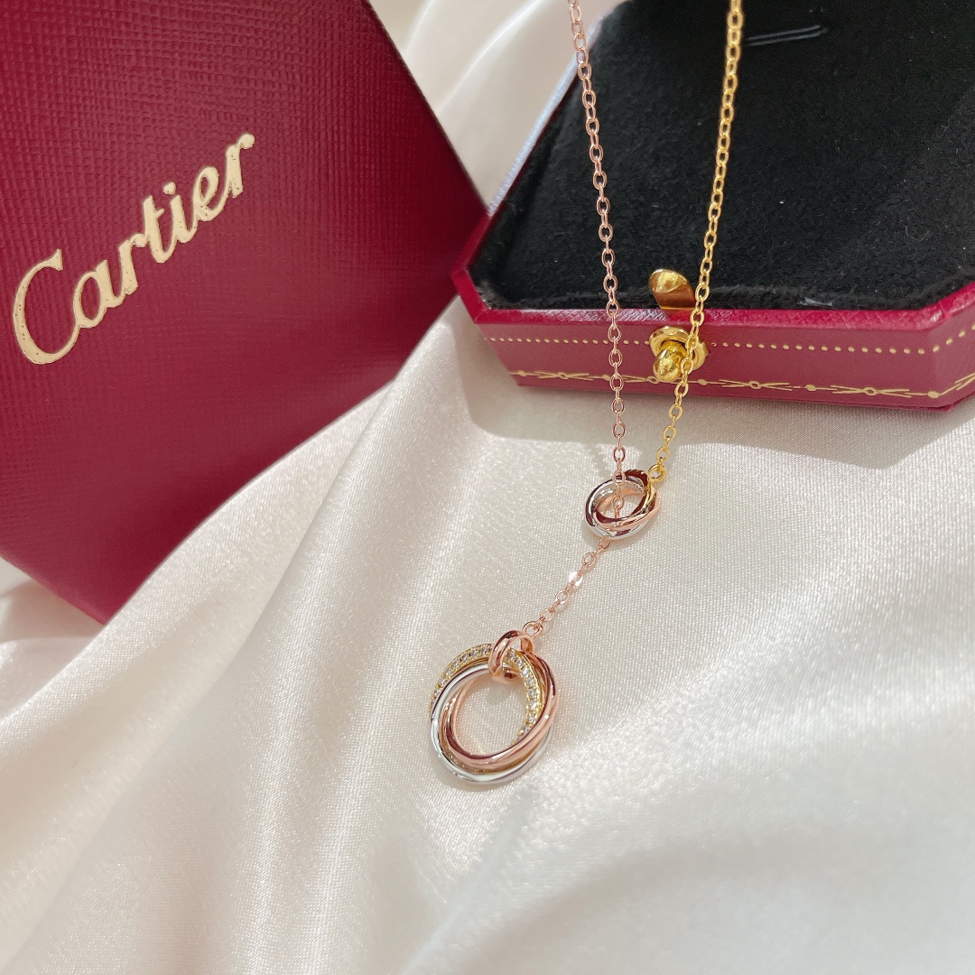 【CARTIER】ネックレス、新しいネックレス万能シンプルファッションオーナメント 2472